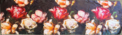 Silk Scarf - Roses